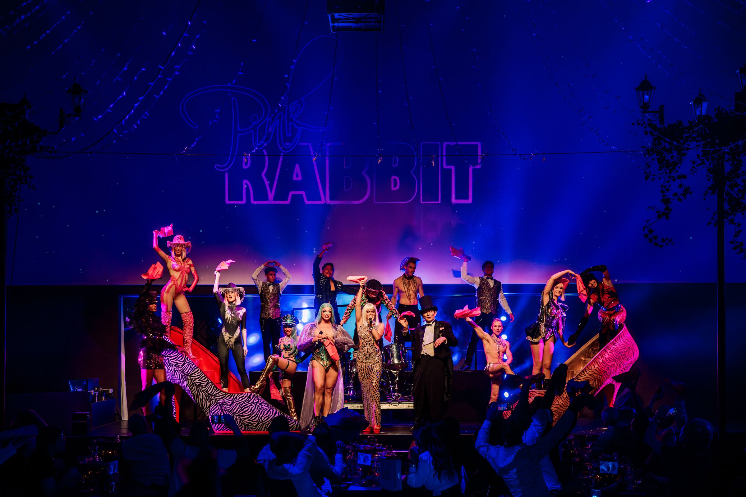Cast among the audience